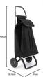Сумка-візок Rolser Saquet LN 2 Negro (SAQ055-1023) - зображення 6