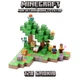 Магнитный конструктор Minecraft Лес с пчелиным гнездом, Детский конструктор майнкрафт - изображение 1