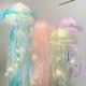 Декор светящийся Медуза на батарейках Jellyfish lamp AND HA-113 Голубая - изображение 3