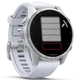 Спортивные часы GARMIN Fenix 8 43mm AMOLED Silver with Whitestone Silicone Band - изображение 2
