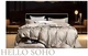 Комплект постільної білизни SOHO Євро Boutique Wave Caramel Сатин жакард (A130112) - зображення 1