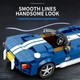 Дитячий конструктор автомобіль ретро Cobra S на 312 деталей Technic у масштабі 1:24 Колекційна - зображення 7