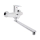 Змішувач для ванни 35C 005, Chrome (k35) з довгим поворотним виливом BRIN35C005 Brinex - зображення 1