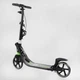 Самокат двухколесный с ручным тормозом и амортизаторами Best Scooter (L-22066) фара, колеса PU 200мм - изображение 2