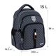Шкільний набір Kite Education College Line Boy SET_K25-763M-3 (рюкзак, пенал, сумка) - зображення 2