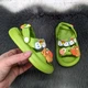 Сандали детские для мальчика Fashion зеленые пенковые сланцы 26/27р (16 см) 5784 - изображение 3