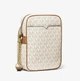 Жіночка сумка Michael Kors Jet Set Travel Medium logo crossbody bag VANILLA ACORN - зображення 2