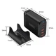Блок живлення Type-C зарядний пристрій USB Хаб GaN 200 W (200 Вт) Швидке Заряджання для Ноутбука та телефона - зображення 5