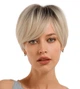 Парик короткий, натуральные синтетические волосы Blond - изображение 4