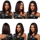 Парик Medium Ombre Brisa, натуральные синтетические волосы Шоколад - изображение 8