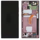 Дисплей Samsung S908 Galaxy S22 Ultra із сенсором та рамкою Burgundy оригінал GH82-27489B - зображення 2