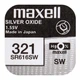 Батарейка часовая Maxell 321, V321, SR616SW, SR65, 611 - изображение 2