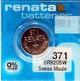 Батарейка часовая Renata 371, V371, SR920SW, SR69, 605 - изображение 2