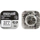 Батарейка часовая Maxell 377, V377, SR626SW, SR66, 606 - изображение 2