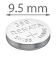 Батарейка годинникова Renata 399, V399, SR927W, SR57, 613 - зображення 1