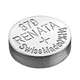 Батарейка часовая Renata 379, V379, SR521SW, SR63, 618 - изображение 1
