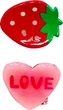 Заколка для волос Invisibobble Clipstar Glow Kids Frutti Strawberry 2 шт (4063528082893) - изображение 2