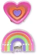 Заколка для волос Invisibobble Clipstar Glow Kids Happy Heart 2 шт (4063528082800) - изображение 2