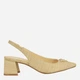 Женские слингбэки Guess 260220761 37.5 Бежевые (1159830579) - изображение 1