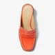 Женские мюли кожаные Michael Kors 661565041 37 Оранжевые (1159830689) - изображение 4