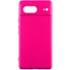 Чохол Silicone Cover Lakshmi Full Camera (AAA) для Google Pixel 7 Рожевий / Barbie pink - зображення 1
