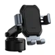 Автотримач для телефона Baseus Tank gravity car mount holder with suction base Tarnish Black (SUYL-TK01) - изображение 1