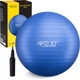 Мяч для фитнеса (фитбол) 4FIZJO 85 см Anti-Burst Blue (P-5907739316400) - изображение 1