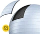 Мяч для фитнеса (фитбол) 4FIZJO 85 см Anti-Burst Grey (P-5905973404822) - изображение 4