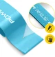 Резинка для фитнеса 4FIZJO Mini Power Band 0.6 мм 1-5 кг Sky Blue (P-5907222931103) - изображение 8