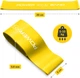 Резинка для фитнеса 4FIZJO Mini Power Band 0.8 мм 5-10 кг Yellow (P-5907222931608) - изображение 2