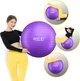 Мяч для фитнеса (фитбол) 4FIZJO 85 см Anti-Burst Violet (P-5905973404846) - изображение 3