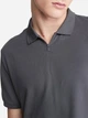 Поло длинное мужское Calvin Klein 317081809 L Серое (1159830397) - изображение 4