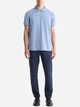 Поло длинное мужское Calvin Klein 439669163 XL Синее (1159830442) - изображение 3