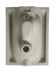 Чаша Генуя Mixxus Premium WAVE-2201 (колір білий) (розмір 560x430x230mm) з відведенням (MP6660) - зображення 5