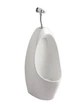 Пісуар підвісний Mixxus Premium BEVEL-1004 (колір білий) (розмір 340x305x685mm) з краном для пісуара (MP6663) - изображение 1