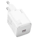 Мережевий зарядний пристрій HOCO N40 Mighty PD20W з одним портом Type-C, White - зображення 3