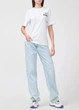 Футболка MOSCHINO JEANS женская белая (251K2A071337321001-M) - изображение 4