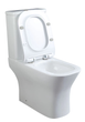 Унітаз-компакт Mixxus STYLE-0404-T3 (колір білий) (розмір 650x350x830mm) система змиву TORNADO 3.0 (MI7036) - зображення 3