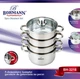 Пароварка Bohmann BH 3218 5 предметів 6.5 л. 26 см - зображення 4