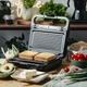 Мультимейкер 2 в 1 Adler AD 3070 black (Бутербродница― гриль) - изображение 8