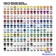 М'які кольорові олівці Prismacolor Premier 150 кольорів - зображення 4