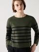 Джемпер Uniqlo розмір S оливковий (57) (471218) - изображение 1