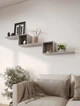 Полиця-конструктор MebelStar 153,2x20x44,8 см Бетон (MBS-1798) - зображення 1