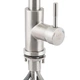 Смеситель для кухни Lidz Aria 015FL1 с выдвижным изливом (k35) LDARI015FL1NKS34944 Nickel - изображение 3