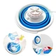 Ультразвукова пральна машинка портативна міні Turbine Wash Ultrasonic + відро (1857390621) - зображення 2