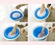 Ультразвукова пральна машинка портативна міні Turbine Wash Ultrasonic + відро (1857390621) - зображення 7