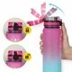 Пляшка для води спортивна 4FIZJO 1000 мл Pink/Sky Blue (P-5905973400770) - зображення 6