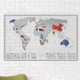 Скретч Постер Карта 1DEA.ME Travel Map AIR Flags - зображення 1