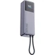 Портативная батарея Power Bank Xiaomi 10000mAh 165W Integrated Cable BHR9361GL Grey - изображение 2