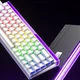 Ігрова механічна клавіатура AULA HERO 68 HE Magnetic Switch з RGB підсвіткою Red/Black, ENG + наклейки UA\RU - зображення 4
